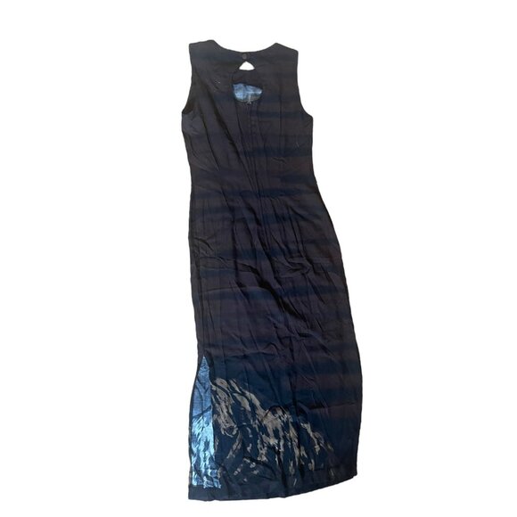 VTG. Scarlett lightweight sleeveless Y2K Maxi Tiger Dress - Picture 5 of 8